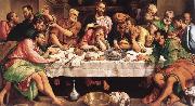 BASSANO, Jacopo The Last Supper ugkhk Spain oil painting reproduction